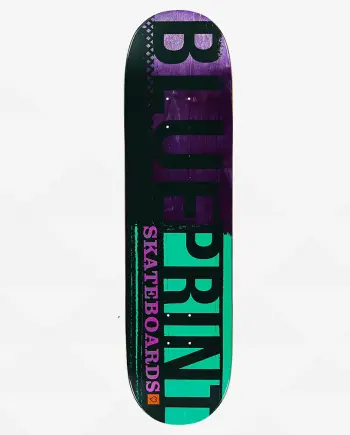 BluePrint 8.25 Kept Green Purple Deck Kaykay Tahtası