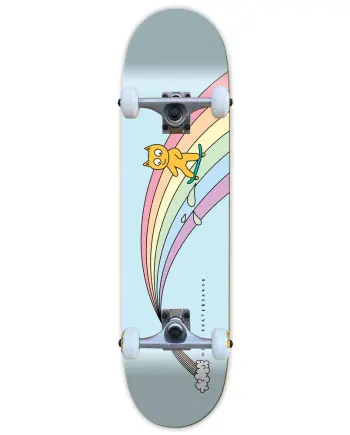 Meow 8.0 Over The Rainbow Blue Skateboard Kaykay
