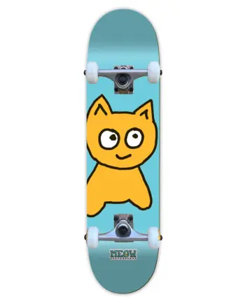 Meow 8.0 Big Cat Blue Skateboard Kaykay