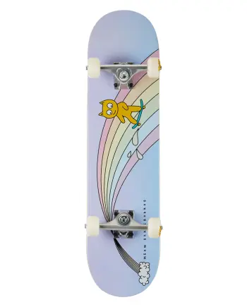 Meow 7.5 Over The Rainbow Skateboard Kaykay