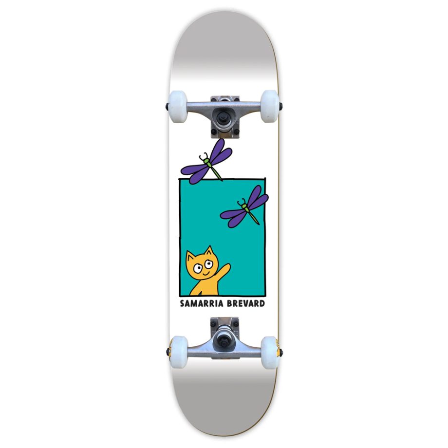 Meow 8.0 Samarria Brevard Welcome Home Skateboard Kaykay