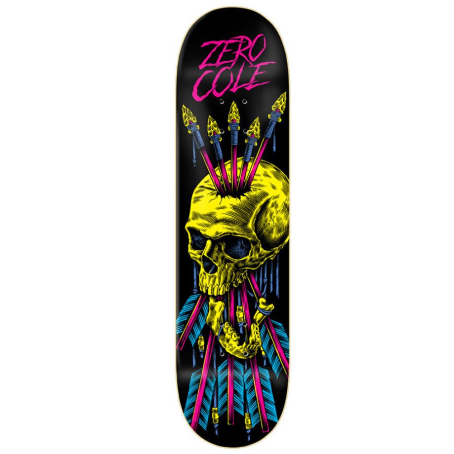 Zero 8.25 Cole Black Light Deck Kaykay Tahtası