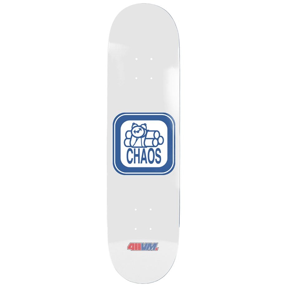 411 VM 8.5 Chaos Deck White Kaykay Tahtası