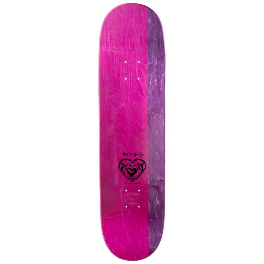 Jacuzzi 8.25 Rainbow Hands Jet Ski EX7 Pink Deck Kaykay Tahtası