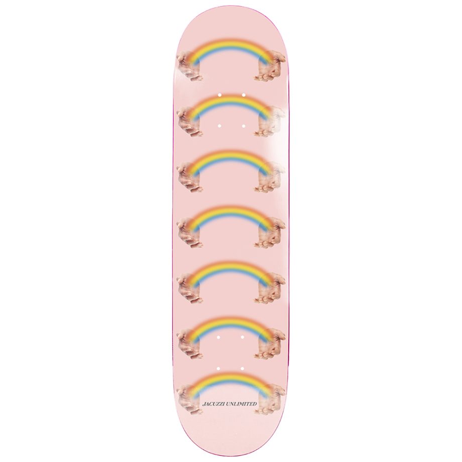 Jacuzzi 8.25 Rainbow Hands Jet Ski EX7 Pink Deck Kaykay Tahtası