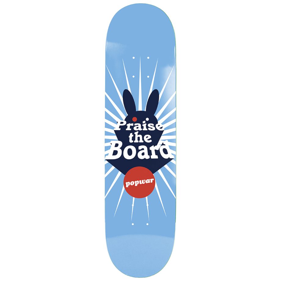 Popwar 8.5 Praise the Boards EX7 Blue Deck Kaykay Tahtası