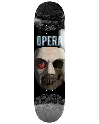 Opera 8.25 Skull Mask Symmetrical Ex7 Pop Slick Black Deck Kaykay Tahtası