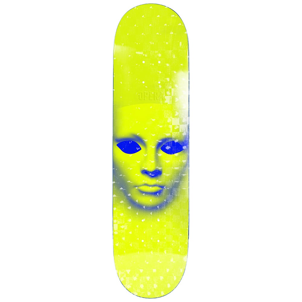 Opera 8.5 Face Ex7 Yellow Holographic Deck Kaykay Tahtası