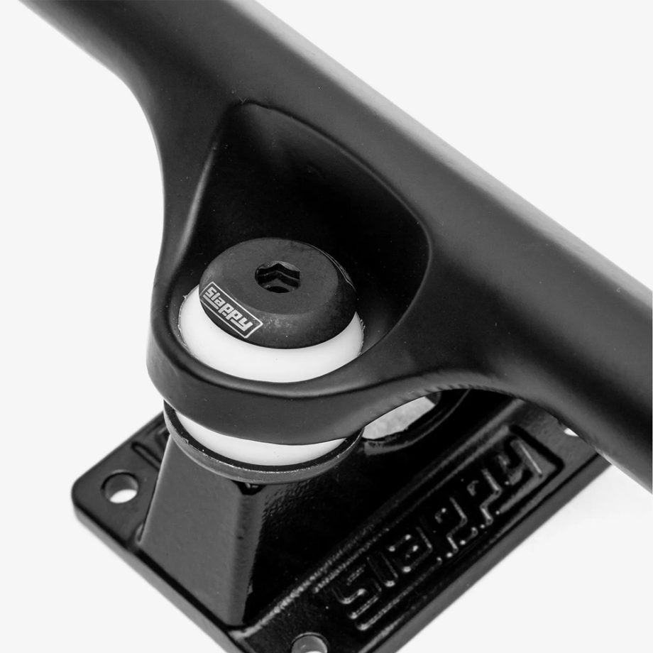 Slappy 8.5 ST1 Inverted Hollow Lights Ultra Low Kingpin Matte Black Truck