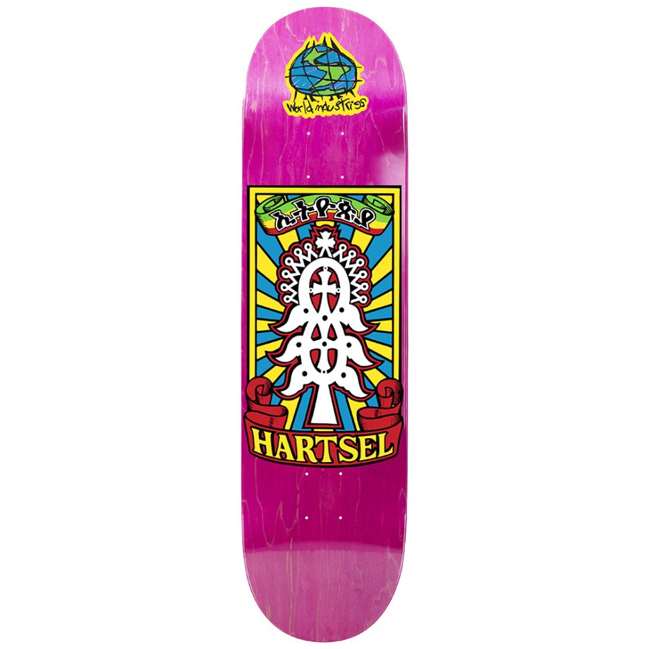 World Industries 8.25 Hartsel Yout Model Popsicle Pink Deck Kaykay Tahtası