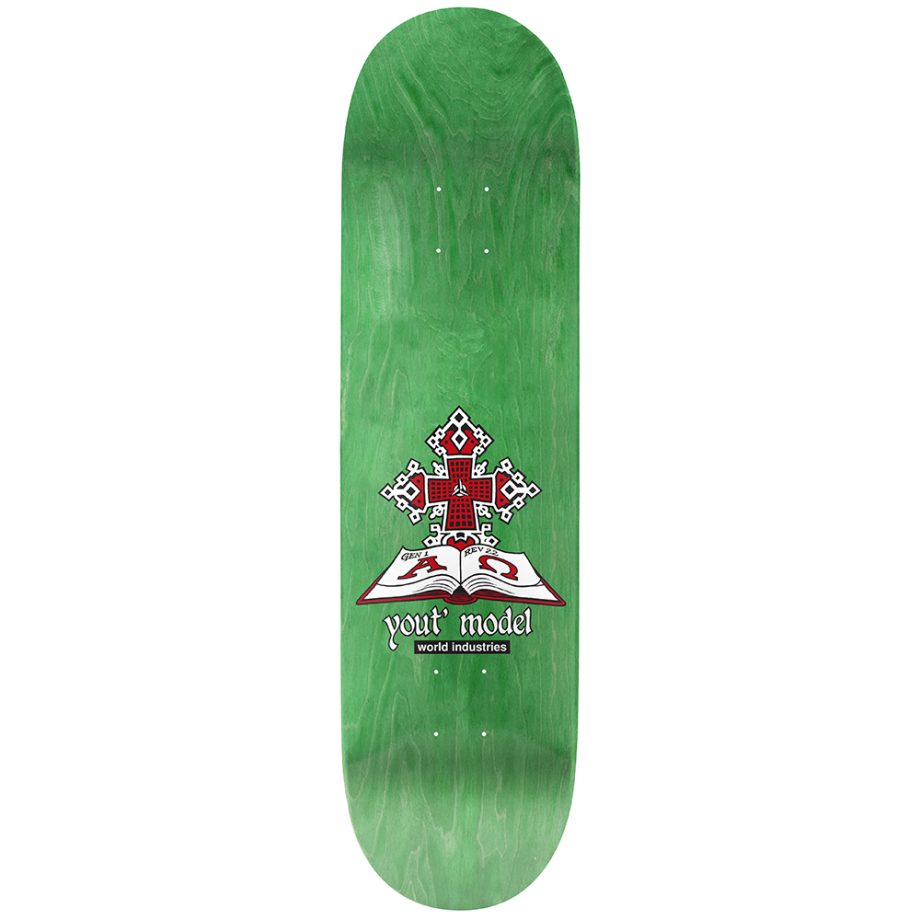World Industries 8.5 Hartsel Yout Model Popsicle Green Deck Kaykay Tahtası