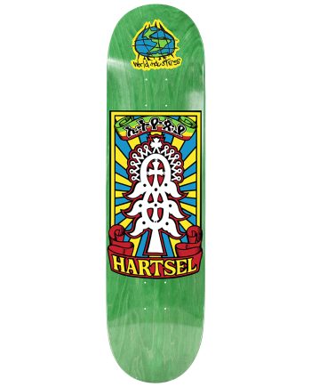 World Industries 8.5 Hartsel Yout Model Popsicle Green Deck Kaykay Tahtası