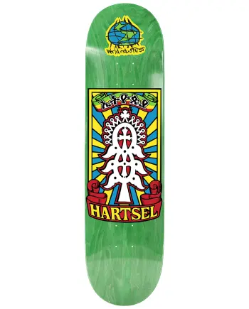 World Industries 8.5 Hartsel Yout Model Popsicle Green Deck Kaykay Tahtası