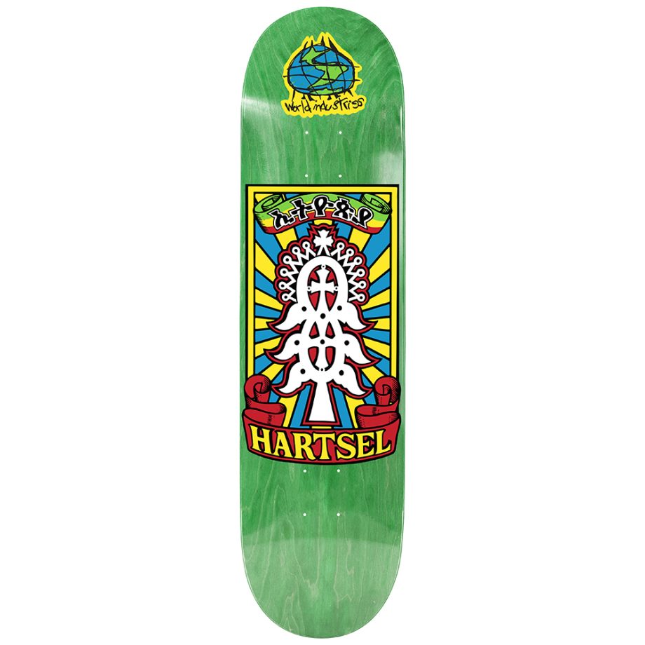World Industries 8.5 Hartsel Yout Model Popsicle Green Deck Kaykay Tahtası