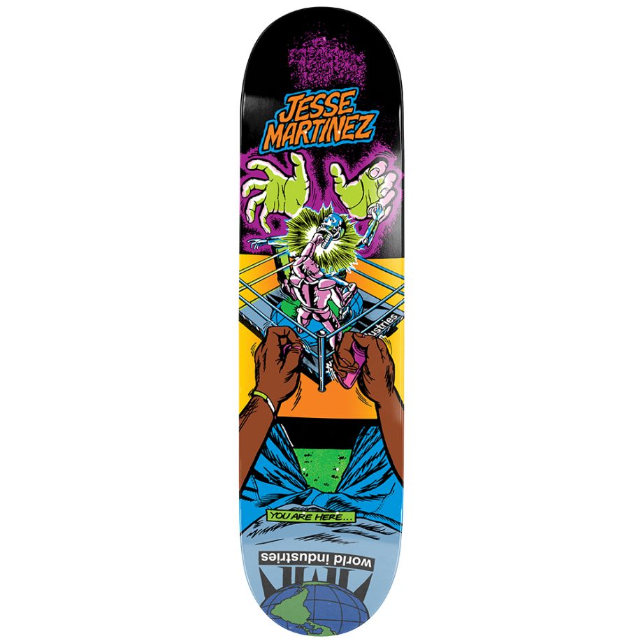 World Industries 8.5 Martinez Rockem Sockem Popsicle Deck Kaykay Tahtası