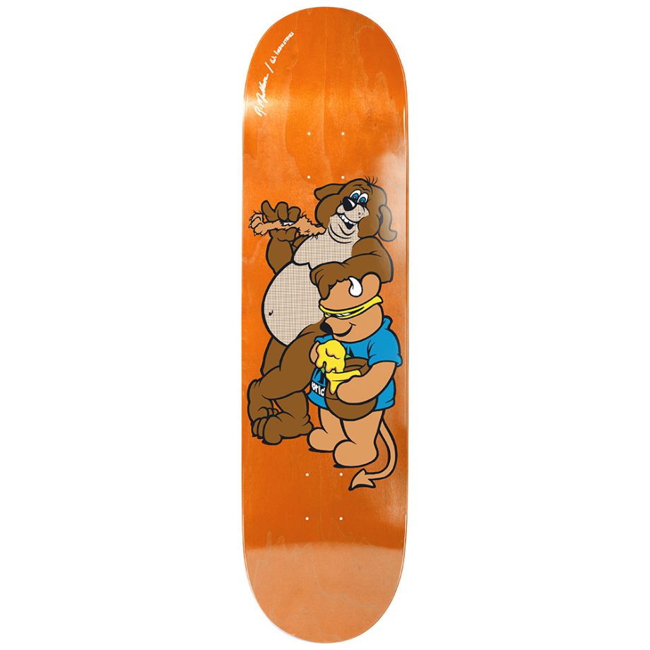 World Industries 8.5 Mullen Bear Popsicle Orange Deck Kaykay Tahtası