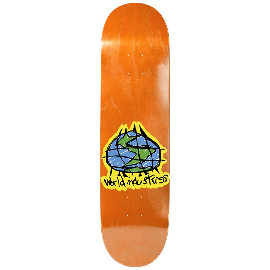 World Industries 8.0 Scribble Popsicle Orange Deck Kaykay Tahtası