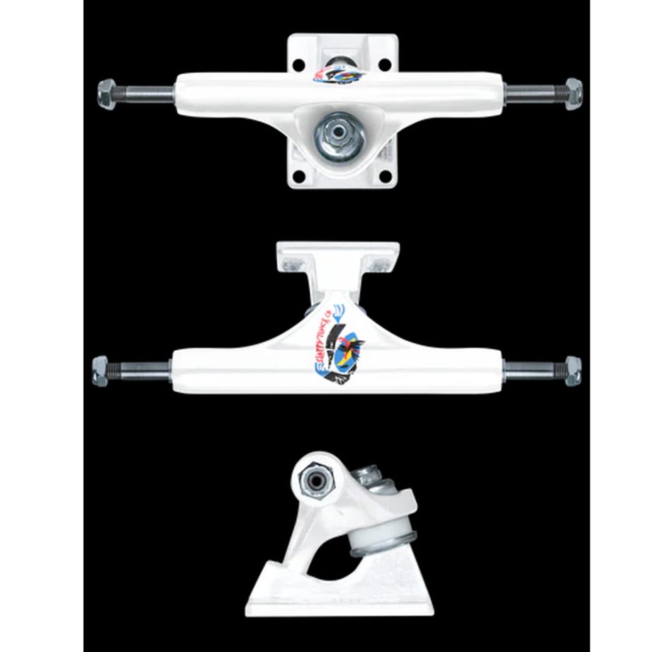 Slappy 8.25 ST1 Classic Hollow Reacher Graphic White Truck