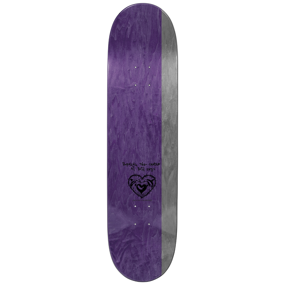 Jacuzzi 8.25 Burnt Ends EX7 Red Deck Kaykay Tahtası 2 Jacuzzi 8.25 Burnt Ends EX7 Red Deck Kaykay Tahtası - Görsel 2