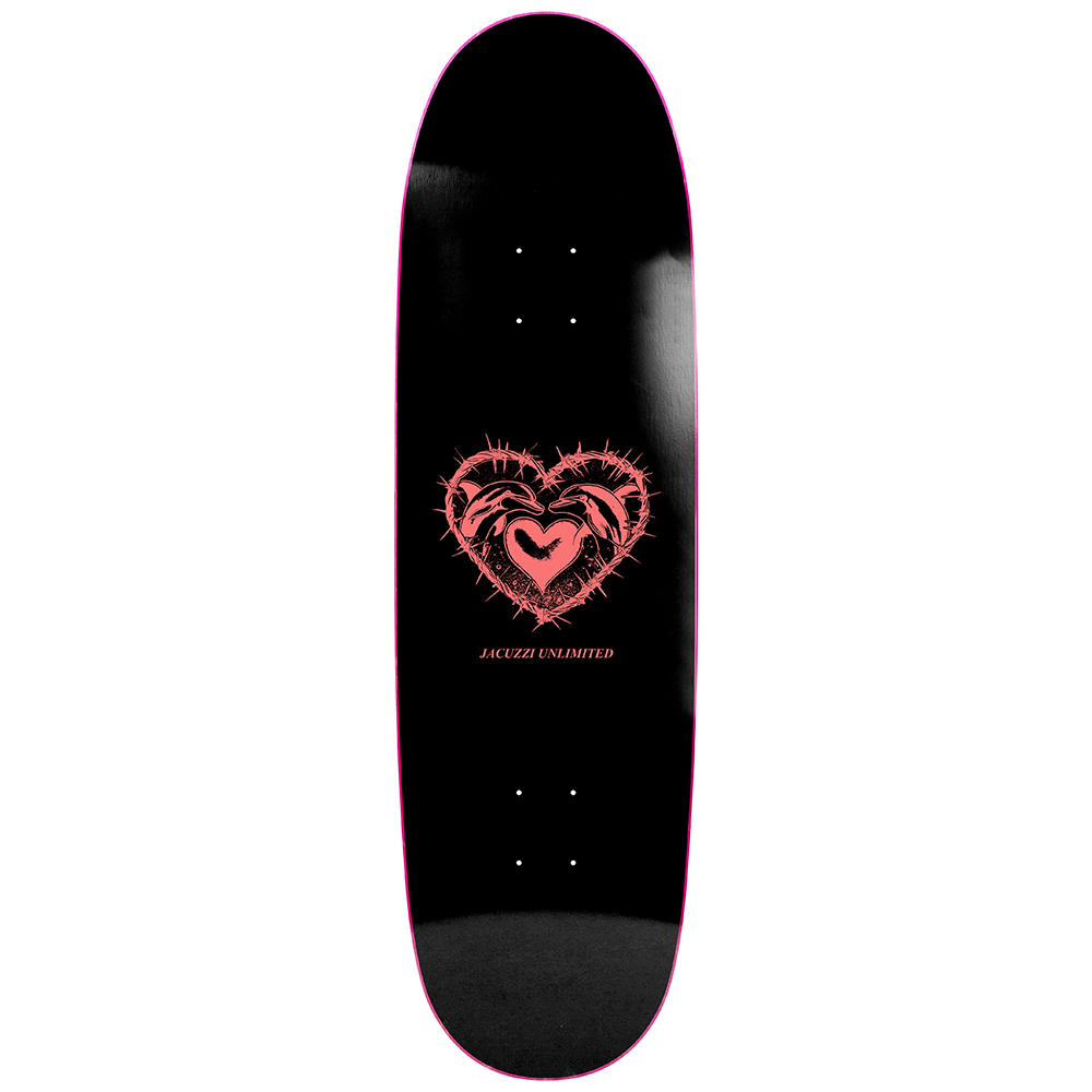 Jacuzzi 8.75 Dolphin Logo EX7 Black Deck Kaykay Tahtası 1 Jacuzzi 8.75 Dolphin Logo EX7 Black Deck Kaykay Tahtası