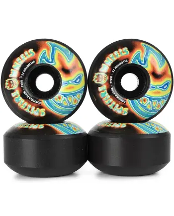 Spitfire F4 99 Radioactive Black Classic 57 mm Tekerlek Seti
