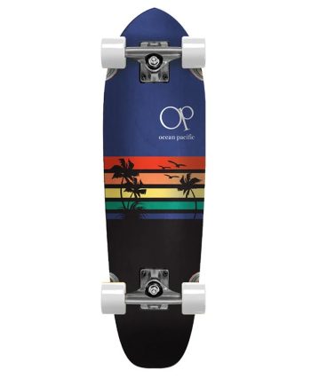 Ocean Pacific Sunset 27" Navy Black Cruiser Longboard