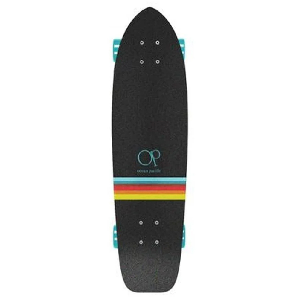 Ocean Pacific 31’’ Swell Off White Teal Cruiser Longboard