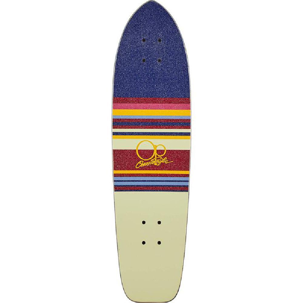 Ocean Pacific 31’’ Swell Navy Off White Cruiser Longboard