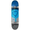 BluePrint 8.5 Spray Heart Silver Blue Skateboard Kaykay