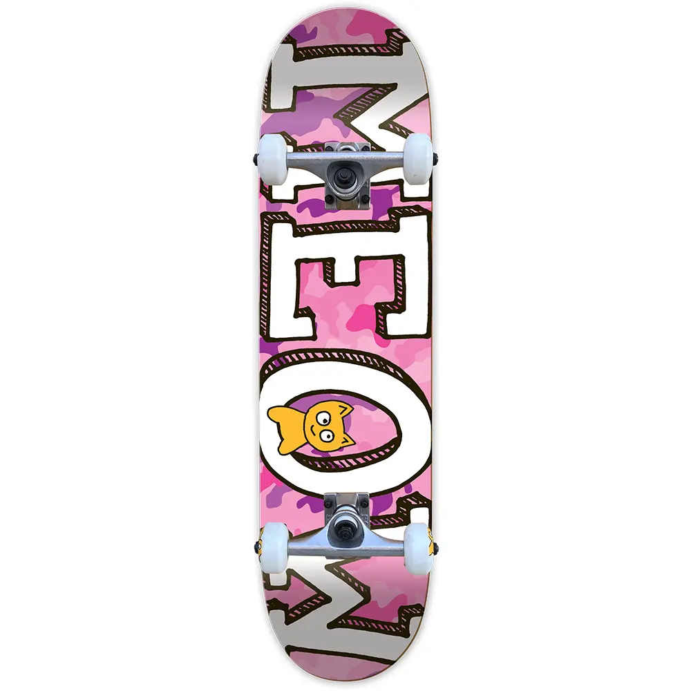 Meow 7.5 Logo Camo Pink Skateboard Kaykay | SBC Spor