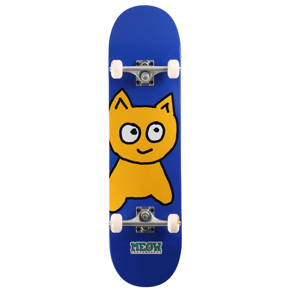 Meow 8.25 Big Cat Navy Skateboard Kaykay