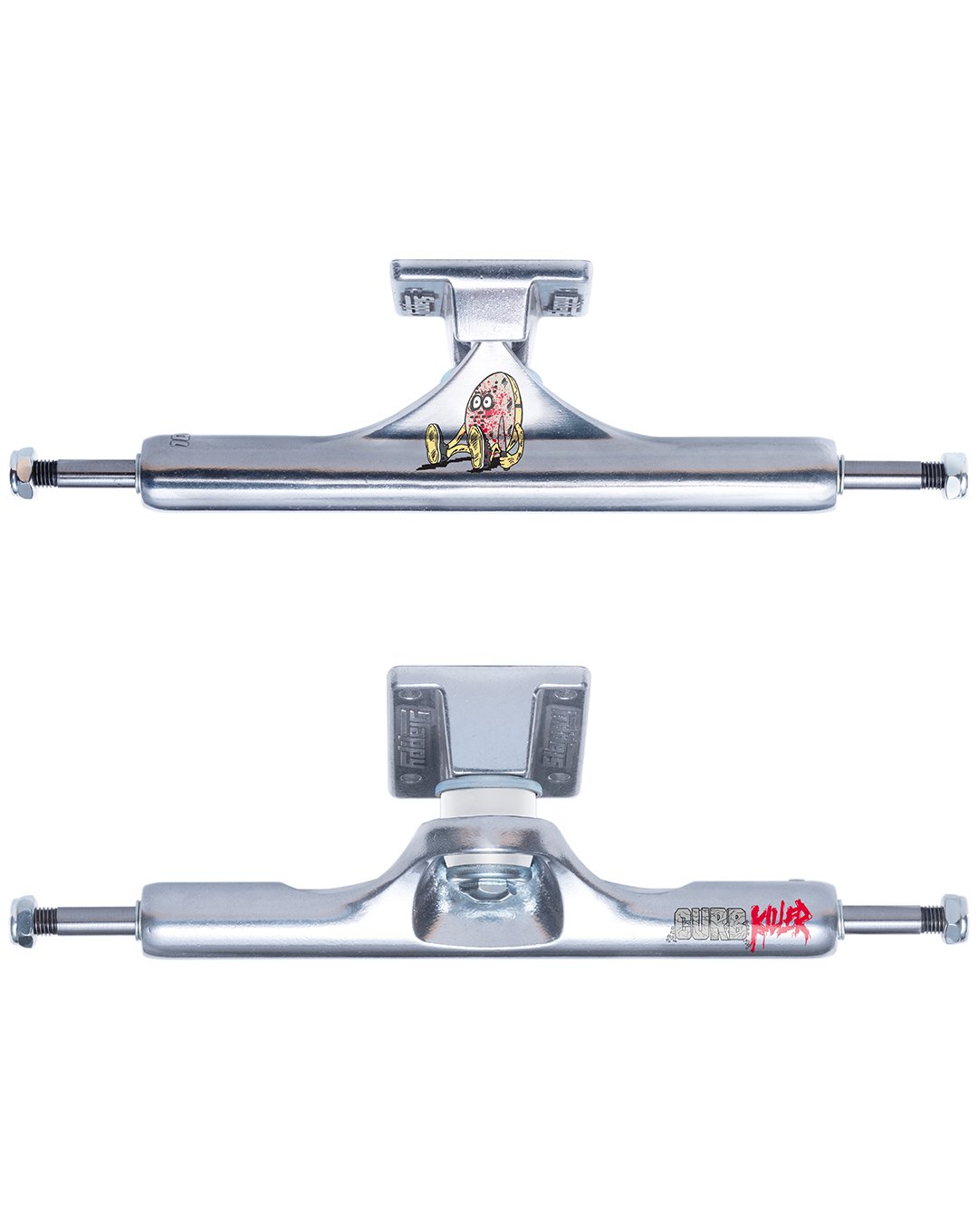 Slappy 8.5 Inverted ST1 Curb Killer Polished Truck