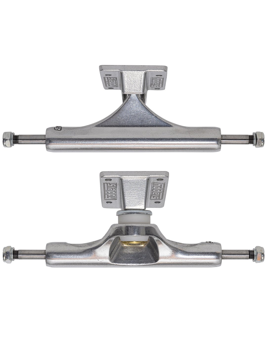 Slappy 8.5 ST1 Inverted Hollow Lights Ultra Low Kingpin Polished Gold Truck