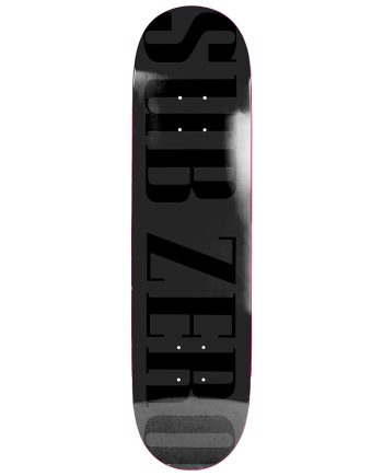 Sub Zero 8.5 Real Life EX7 Black Deck Kaykay Tahtası