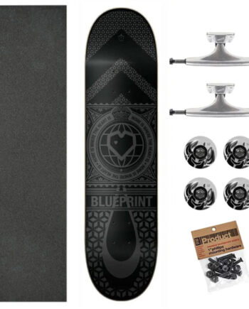 BluePrint 8.25 Home Heart Black Black Ulti Skateboard Kaykay