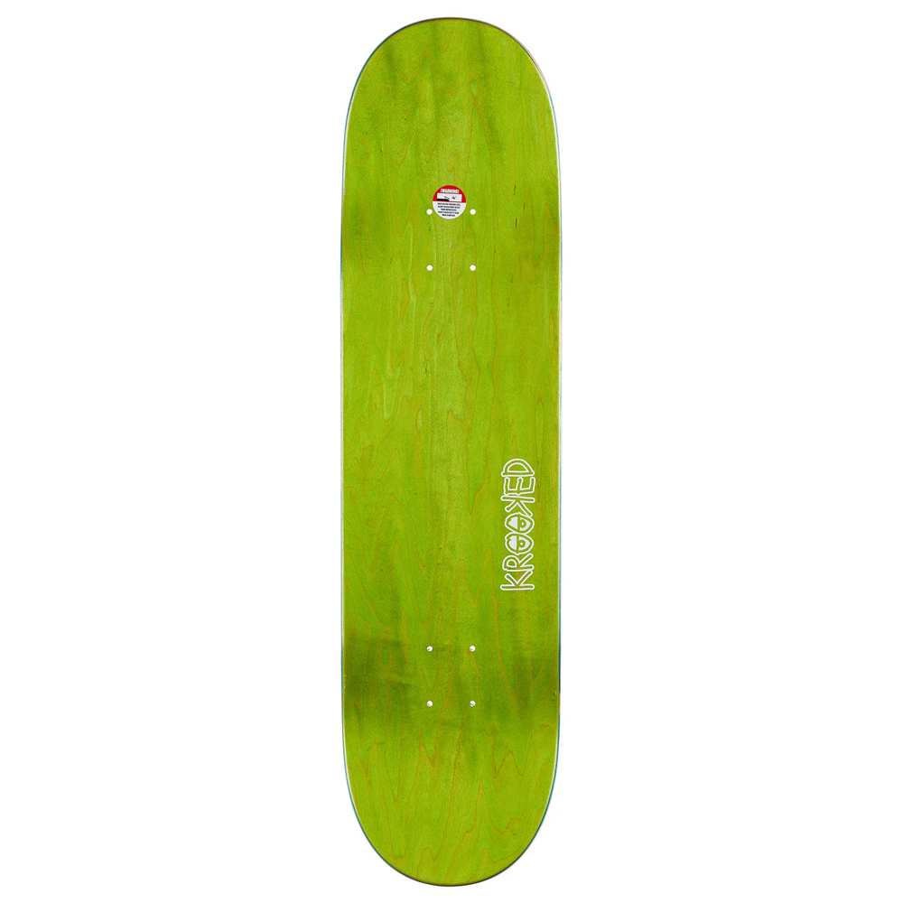 Krooked 8.25 Eyes Orange Deck Kaykay Tahtası 2 Krooked 8.25 Eyes Orange Deck Kaykay Tahtası - Görsel 2