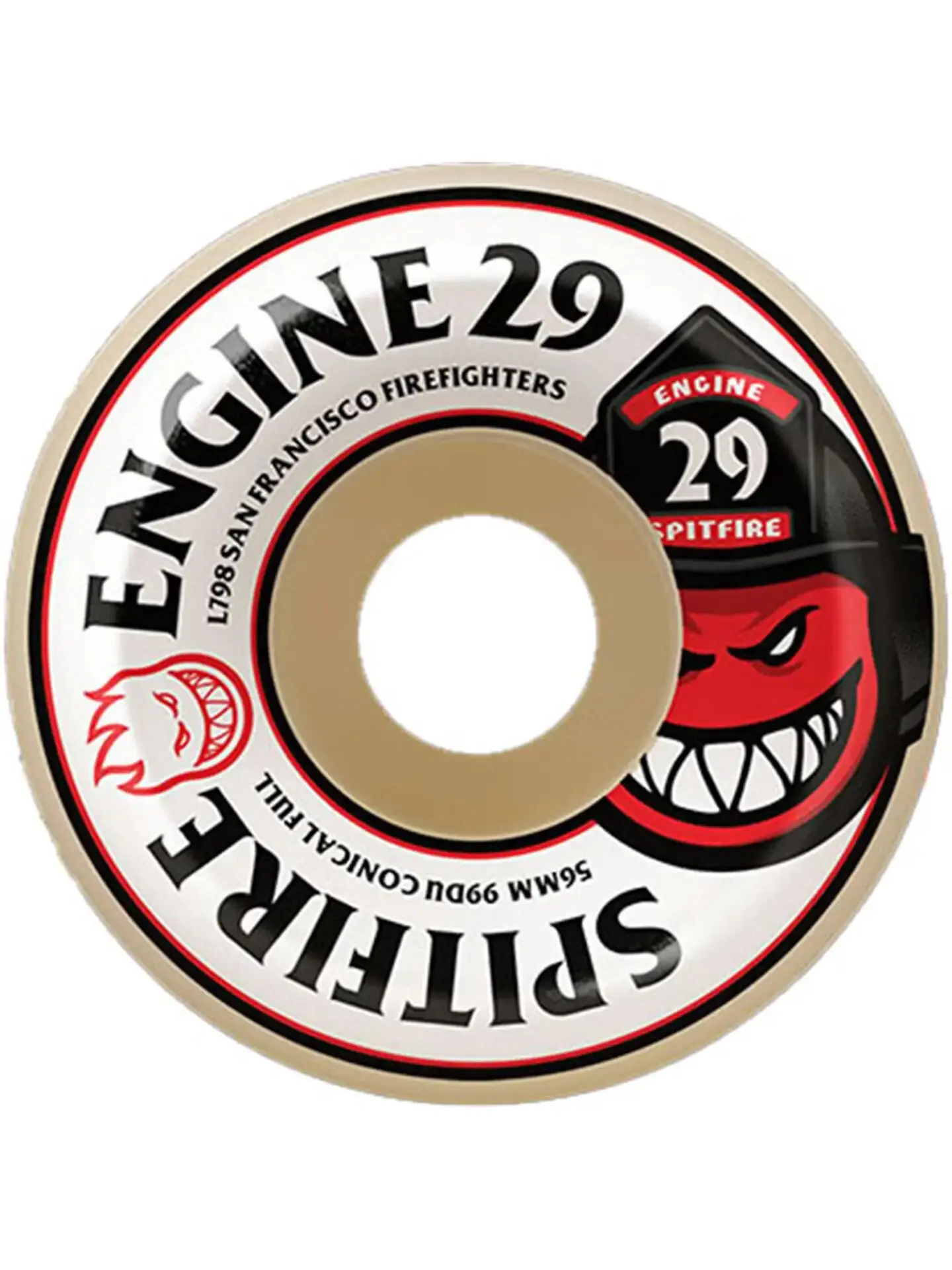 SPITFIRE フォーマル4クラシック 56mm99a定価9,680 Spitfire F4 99 X Engine Conical Full 56 mm Tekerlek Seti | SBC Spor