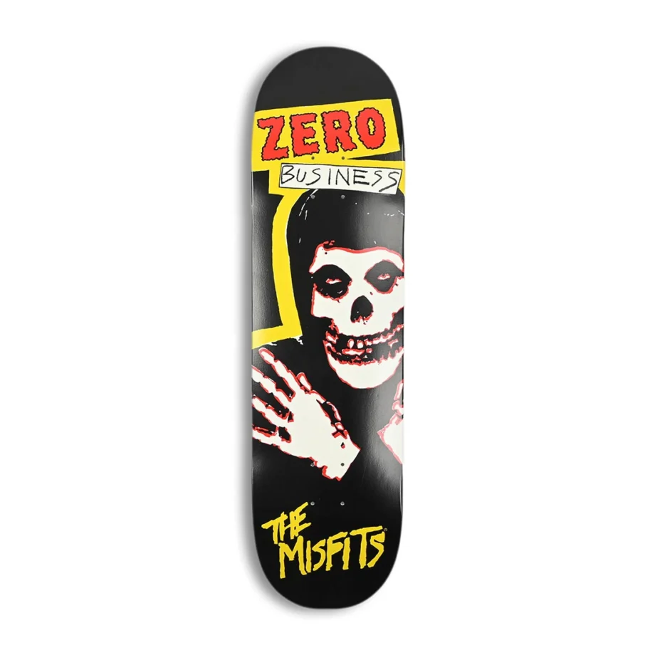 Zero 8.25 Team x Misfits Horror Business GITD Deck Kaykay Tahtası
