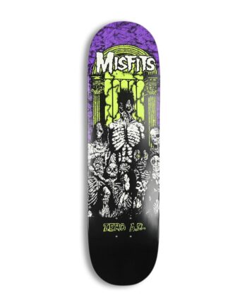 Zero 8.25 Team x Misfits Earth A.D. GITD Deck Kaykay Tahtası