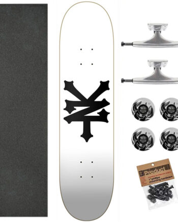 Zoo York 8.375 95 Crackerjack White Black Ulti Skateboard Kaykay