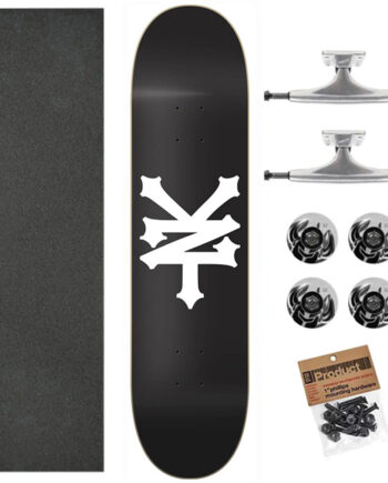 Zoo York 8.5 95 Crackerjack Black White Ulti Skateboard Kaykay