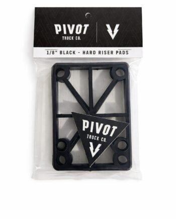 Pivot 1/8 Black Hard Riser Pads