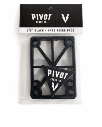 Pivot 1/8 Black Hard Riser Pads