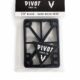 Pivot 1/8 Black Hard Riser Pads