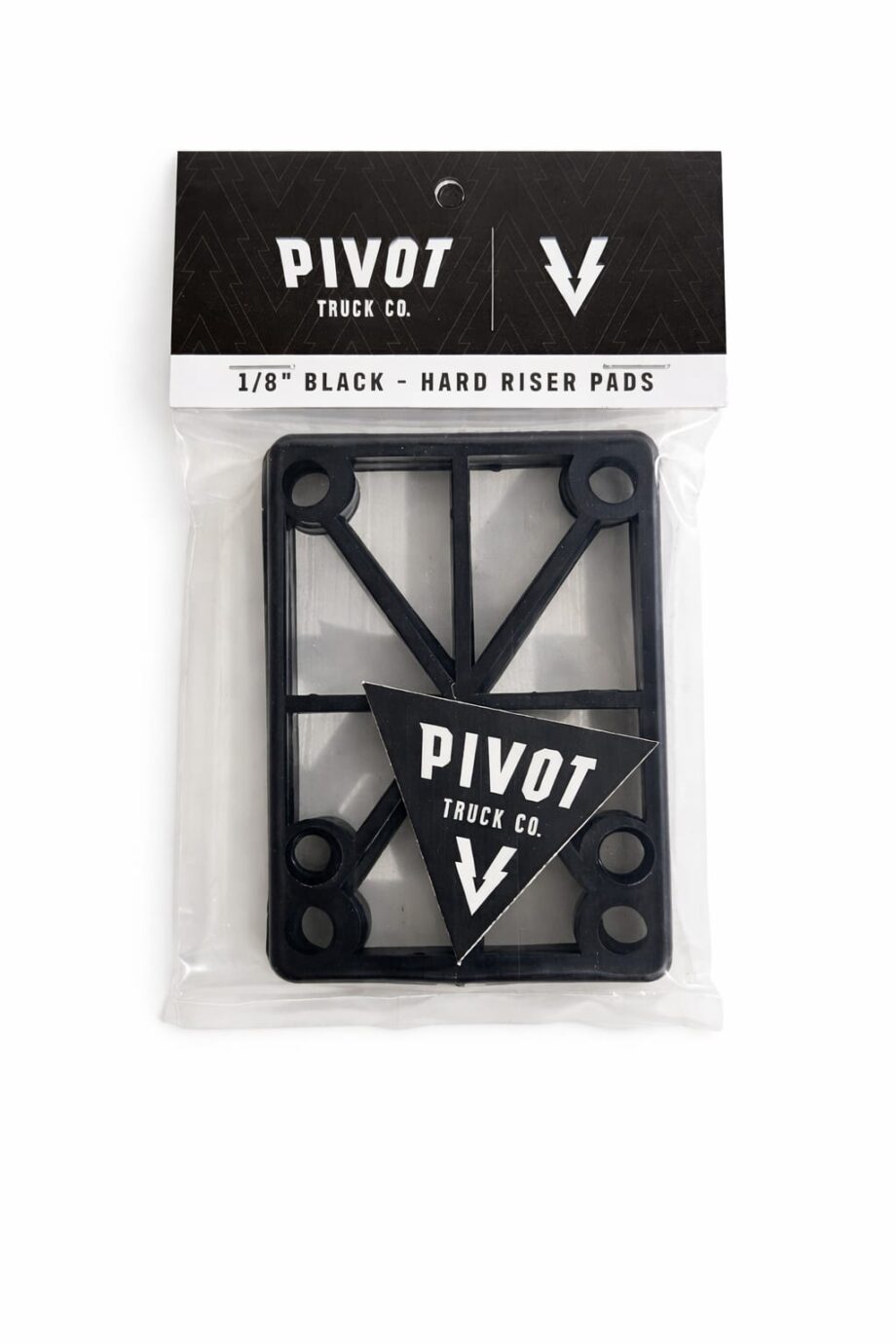 Pivot 1/8 Black Hard Riser Pads | SBC Spor