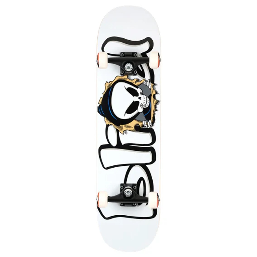 Blind 8.25 Classic Bust Out Reaper White Skateboard Komple Kaykay 1 Blind 8.25 Classic Bust Out Reaper White Skateboard Komple Kaykay