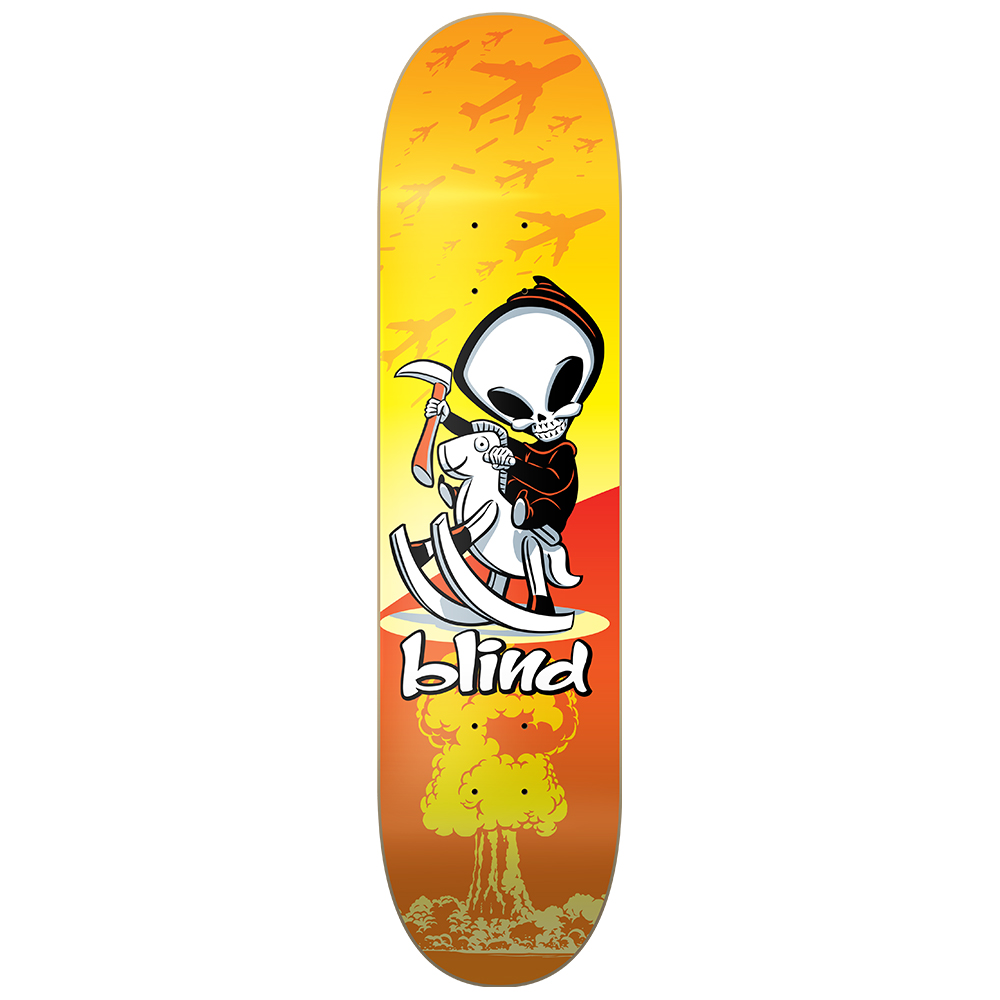 Blind 8.25 Crazy Horse Deck Yellow R7 Skateboard Deck Kaykay Tahtası 1 Blind 8.25 Crazy Horse Deck Yellow R7 Skateboard Deck Kaykay Tahtası