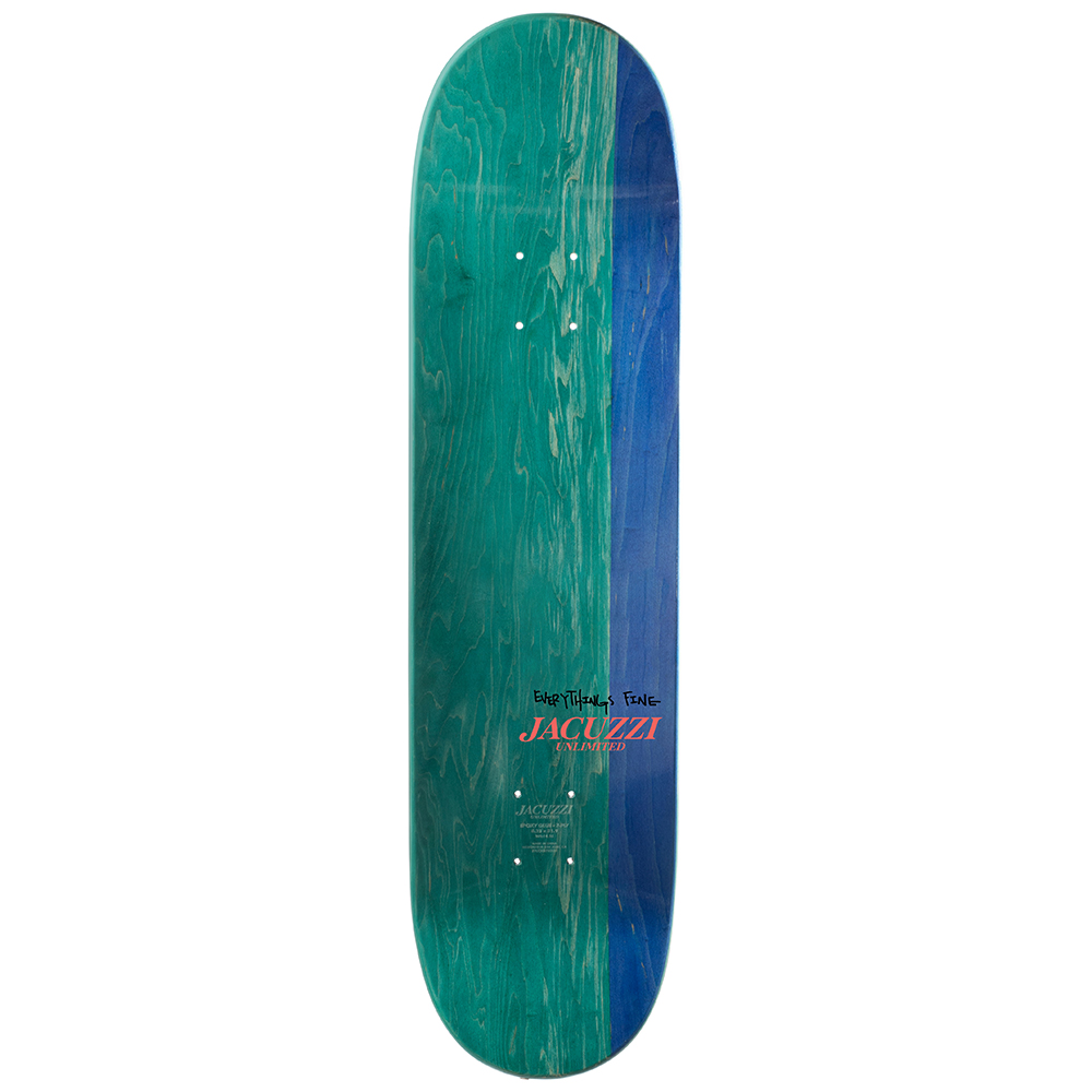 Jacuzzi 8.25 Chair on Fire Twin Tail art EX7 Green Deck Kaykay Tahtası 2 Jacuzzi 8.25 Chair on Fire Twin Tail art EX7 Green Deck Kaykay Tahtası - Görsel 2