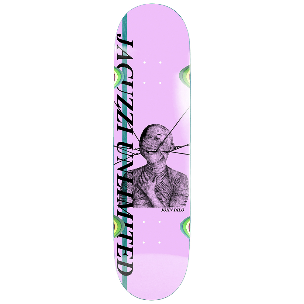 Jacuzzi 8.5 John Dilo Mummy EX7 Pink Deck Kaykay Tahtası 1 Jacuzzi 8.5 John Dilo Mummy EX7 Pink Deck Kaykay Tahtası
