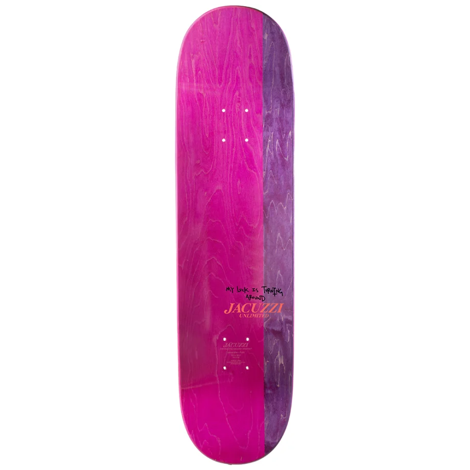 Jacuzzi 8.5 Smash Jet Ski Popsicle EX7 Black Deck Kaykay Tahtası